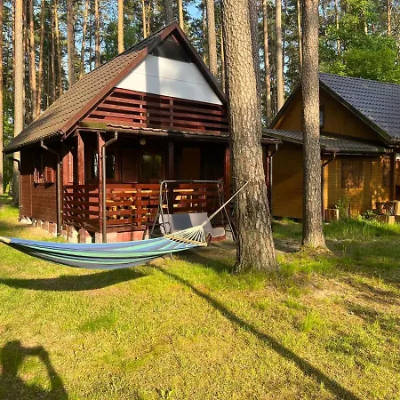 度假居 Letniskowy Nad Jeziorem, Las, Mazury