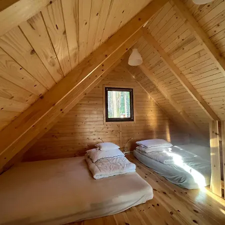 度假居 Letniskowy Nad Jeziorem, Las, Mazury Wiartel Maly