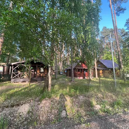 度假居 Letniskowy Nad Jeziorem, Las, Mazury Wiartel Maly