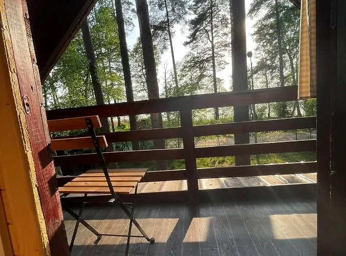 Letniskowy Nad Jeziorem, Las, Mazury Dom wakacyjny