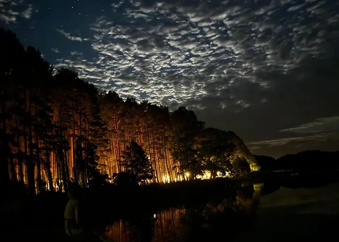 Letniskowy Nad Jeziorem, Las, Mazury Dom wakacyjny
